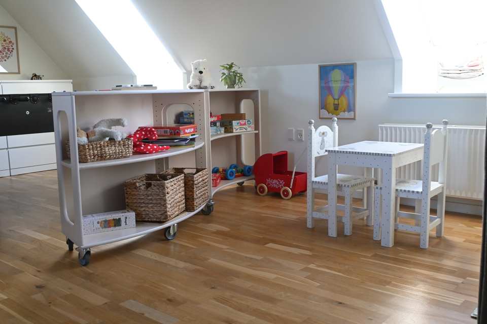 Billede af børne- og ungdomsrummet