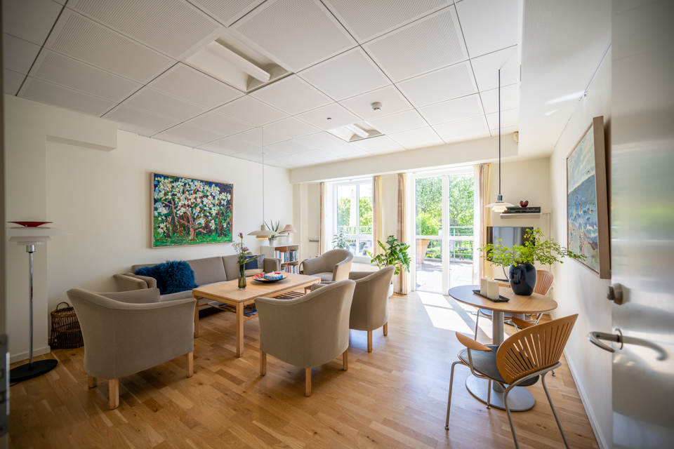 Billede af dagligstuen.