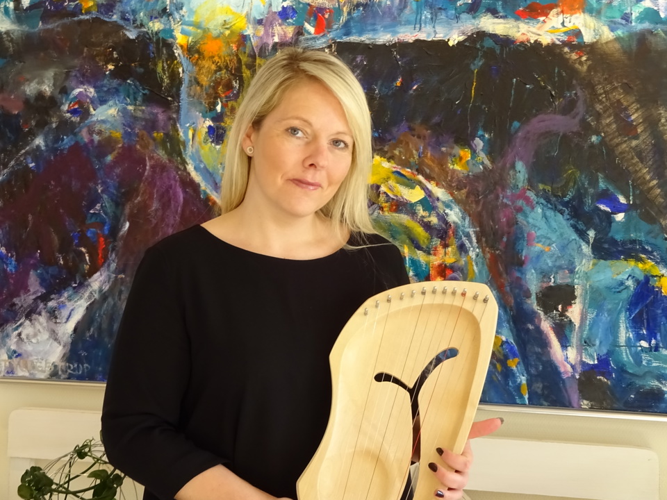Billede af musikterapeut Annette Majlund.
